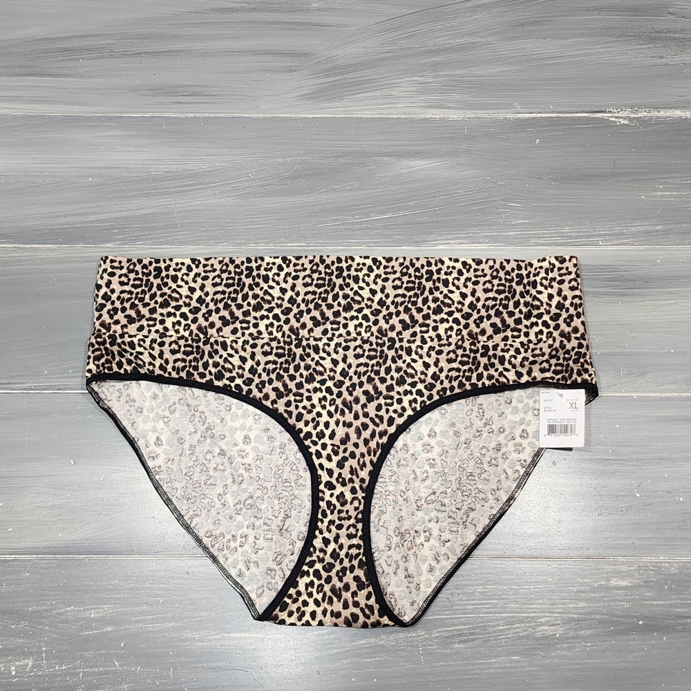Motherhood Maternity Fold Over Maternity Panties XL Cotton Stretch